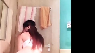 Asian sexy GF chinese webcam tease